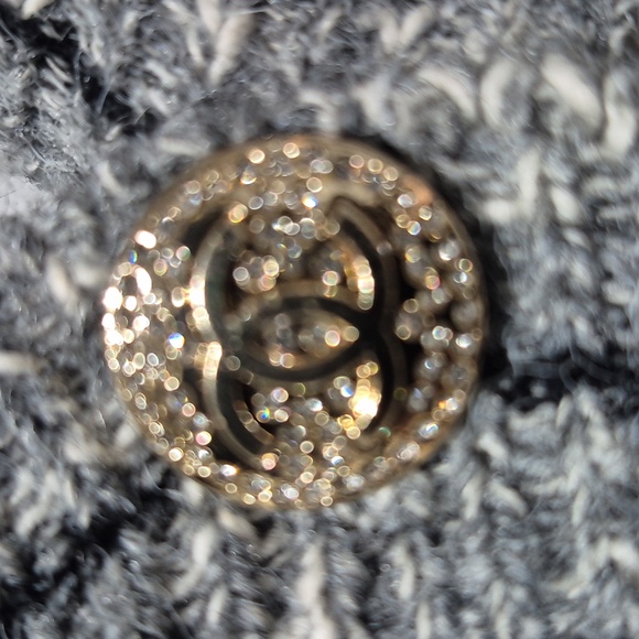 CARDIGAN WITH CHANEL EMBELLISHMENTS - Picture 3 of 5